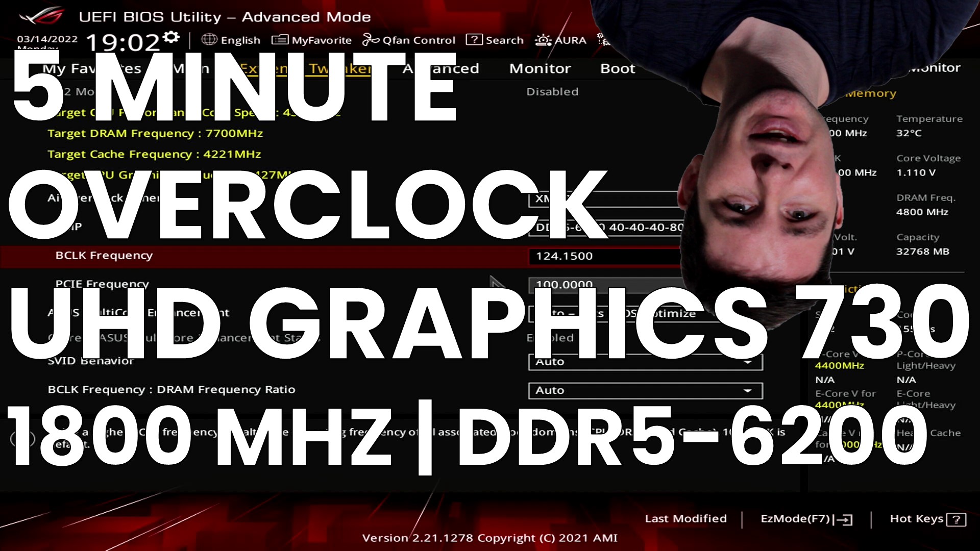 uhd graphics 730 5 minute overclock